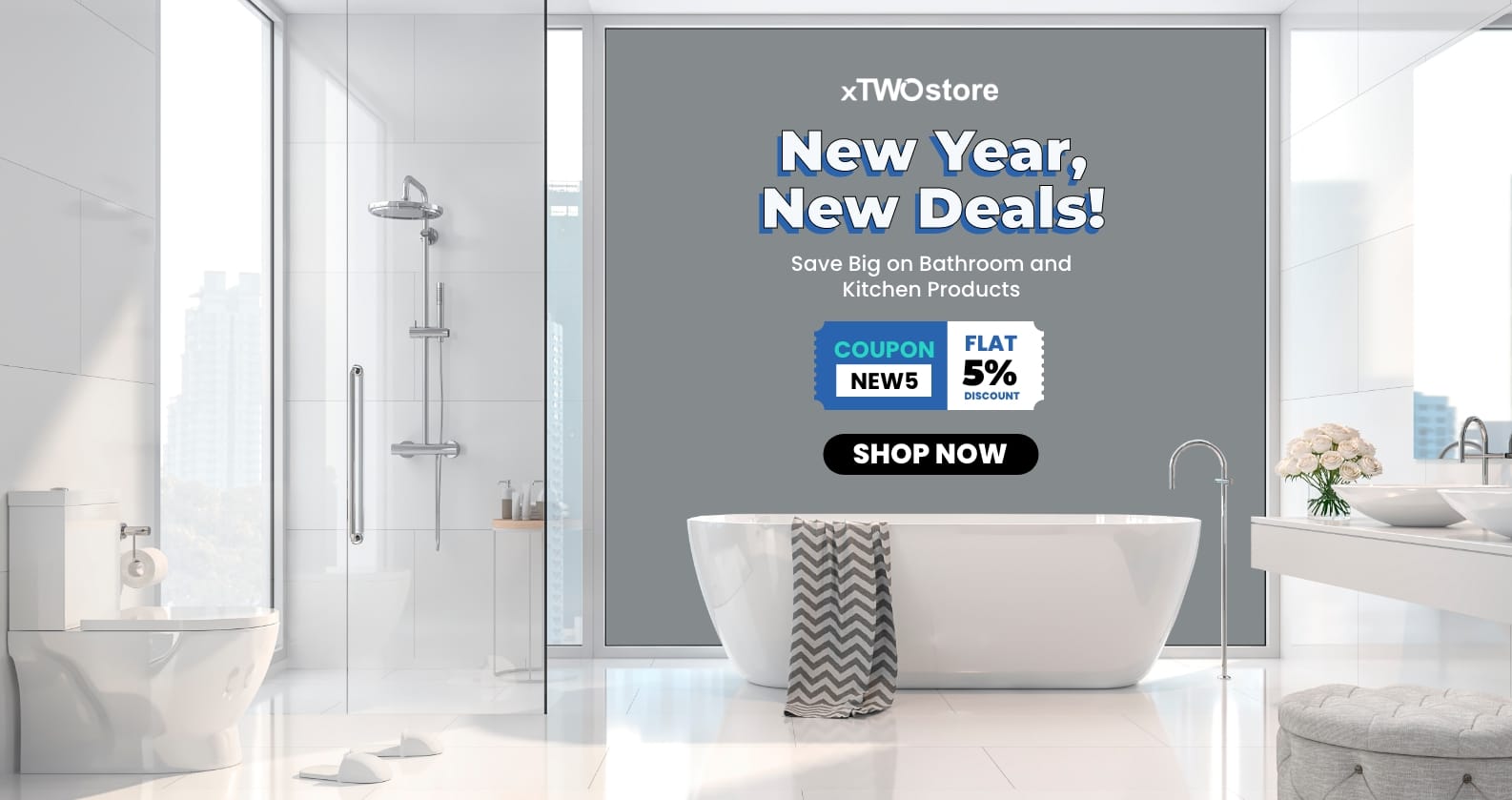  New Year New Deals at xTWOstore